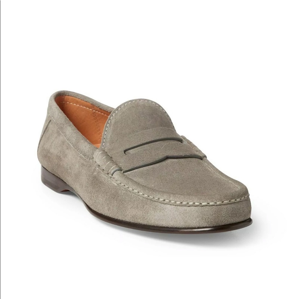 Ralph Lauren Purple Label Chalmers Suede Loafers